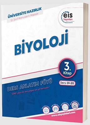 Eis Yayınları TYT AYT Biyoloji Ders Anlatım Föyü 3. Kitap - 1