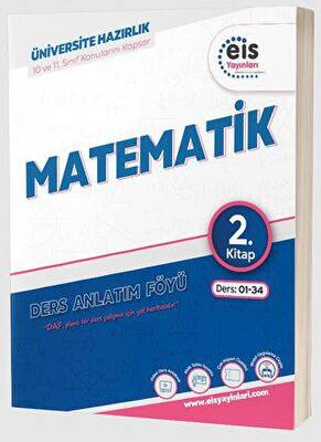 Eis Yayınları YKS - Mavi Set - DAF - Matematik - 2. Kitap - 1