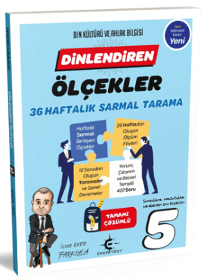 5. Sınıf Din Kültürü ve Ahlak Bilgisi Dinlendiren Ölçekler - 1