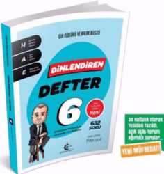 6. Sınıf Dinlendiren Defter - Eker Test Yayınları