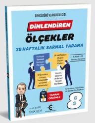 8. Sınıf Dinlendiren Ölçeklerle 36 Hafta - Eker Test Yayınları