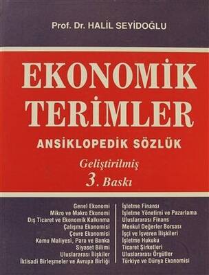 Ekonomik Terimler Ansiklopedik Sözlük - 1