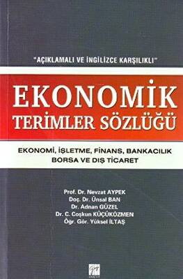 Ekonomik Terimler Sözlüğü - 1