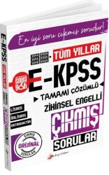 EKPSS Tüm Yıllar Tamamı Çözümlü Zihinsel Engelli Çıkmış Sorular - Dizgi Kitap