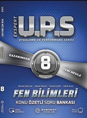 Ekspert Yayınları 8. Sınıf UPS Kazanımdan Yeni Nesile Fen Bilimleri Konu Özetli Soru Bankası - 1