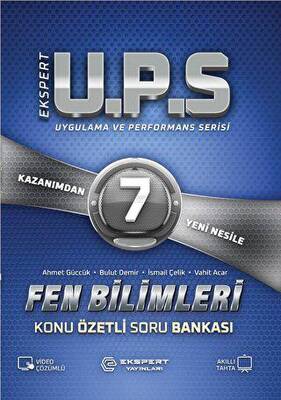 Ekspert Yayınları U. P. S. - Fen Bilimleri 7. Sınıf Konu Özetli Soru Bankası - 1