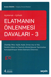 Elatmanın Önlenmesi Davaları - 3 Açıklamalı - İçtihatlı - 1