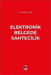 Elektronik Belgede Sahtecilik - Adalet Yayınevi