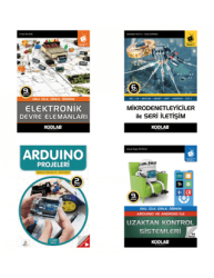 Elektronik Eğitim Seti 4 Kitap Takım - Kodlab Yayın Dağıtım