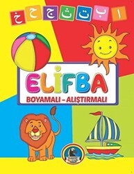 Elifba Boyamalı - Alıştırmalı - Karatay Çocuk