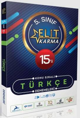 Elit Karma 5. Sınıf 15`li Konu Sıralı Türkçe Denemeleri - 1