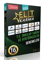 Elit Karma 8. Sınıf İnkılap Tarihi 16 Lı Deneme 1. Dönem - Paraf Yayınları