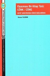 Elyazması Bir Kitap Türü: Cönk - Cöng - Türk Kültürünü Araştırma Enstitüsü