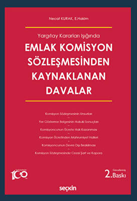 Emlak Komisyon Sözleşmesinden Kaynaklanan Davalar - 1