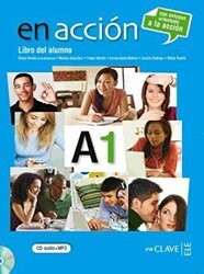En Accion A1 Libro del Alumno Ders Kitabı +Audio Descargable İspanyolca Temel Seviye - enClave-ELE