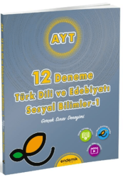 AYT Türk Dili ve Edebiyatı 12 Deneme - Endemik Yayınları
