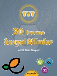 Endemik Yayınları TYT Sosyal Bilimler 20` li Deneme Sınavı - Endemik Yayınları