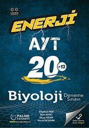 Enerji AYT Biyoloji 20 Deneme Sınavı - Palme Yayınları