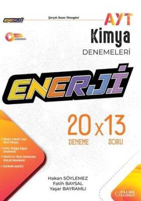 Enerji Ayt Kimya 20 Deneme Sınavı - 1