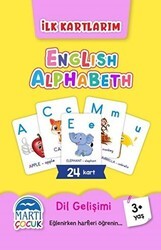English Alphabeth - İlk Kartlarım - Martı Çocuk Yayınları