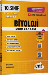 ENS Yayınları 10. Sınıf Biyoloji Etkinlikli Soru Bankası - ENS Yayınları