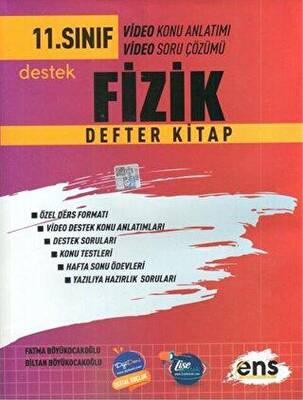 ENS Yayınları 11. Sınıf Fizik Defter Kitap - 1