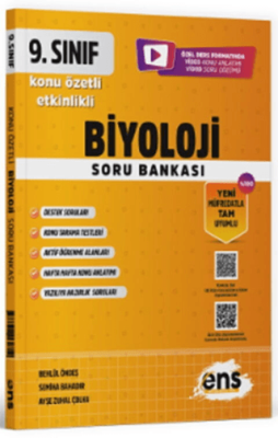 ENS Yayınları 9. Sınıf Biyoloji Soru Bankası - 1