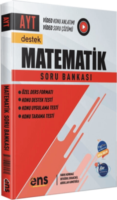 ENS Yayınları AYT Matematik Destek Soru Bankası - 1