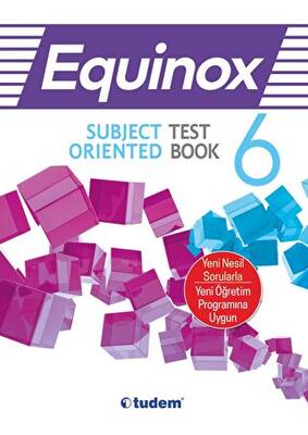 Tudem Yayınları - Bayilik Equinox Subject Oriented Test Book - 1