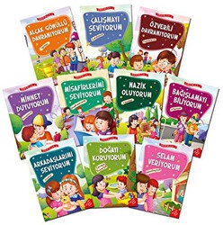Erdemler Serisi - 2 10 Kitap Takım - Timaş Çocuk