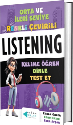 Erkan Önler Orta ve İleri Seviye Renkli Çeviri Listening - 1