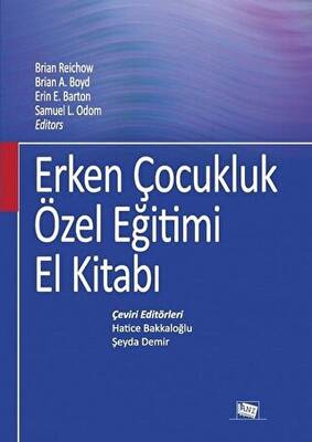 Erken Çocukluk Özel Eğitimi El Kitabı - 1