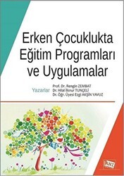 Erken Çocuklukta Eğitim Programları ve Uygulamalar - Anı Yayıncılık
