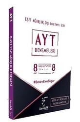 Karekök Yayıncılık Eşit Ağırlık Öğrencileri İçin 8 AYT Denemeleri - Karekök Yayıncılık