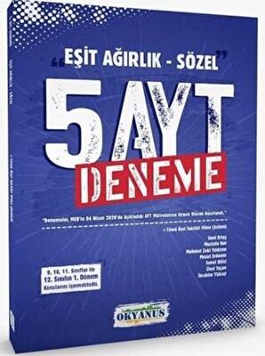 Okyanus Yayınları Eşit Ağırlık - Sözel 5 AYT Deneme - 1