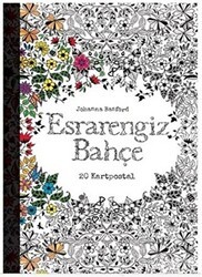 Esrarengiz Bahçe Kartpostal Kitabı - EDAM