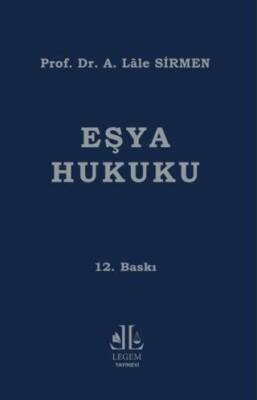 Eşya Hukuku - 1