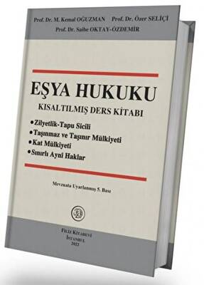 Eşya Hukuku - Kısaltılmış Ders Kitabı