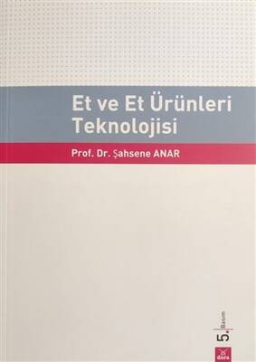 Et ve Et Ürünleri Teknolojisi - 1