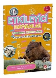 Etkileyici Hayvanlar - Çıkartmalı Aktivite Kitabı - Beta Kids