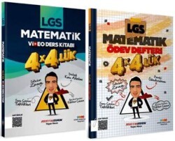 Etkili Matematik Yayınları 8. Sınıf LGS Matematik 4 4 lük Video Ders Kitabı + Ödev Defteri - Etkili Matematik Yayınları