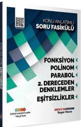 Etkili Matematik Yayınları AYT Matematik Fonksiyon Polinom Parabol 2. Dereceden Denklemler ve Eşitsizlik Konu Anlatımlı Soru Fasikülü - Etkili Matematik Yayınları