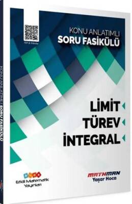 Etkili Matematik Yayınları AYT Matematik Limit Türev ve İntegral Konu Anlatımlı Soru Fasikülü - 1