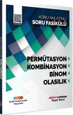 Etkili Matematik Yayınları AYT Matematik Permütasyon Kombinasyon Binom ve Olasılık Konu Anlatımlı Soru Fasikülü - 1
