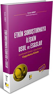 Etkin Soruşturmaya İlişkin Usul ve Esaslar - 1