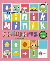 Etkinliklerle Minik Minik Kodluyoruz - Robot Kubi`yle Gizli Kodları Çözelim - Beta Kids