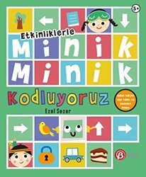 Etkinliklerle Minik Minik Kodluyoruz - Robot Kubi`yle Gizli Yolları Ve Resimleri Bulalım - Beta Kids