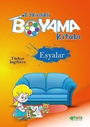 Etkinlikli Boyama Kitabı Eşyalar - Fark Yayınları