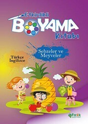Etkinlikli Boyama Kitabı Sebzeler ve Meyveler - Fark Yayınları