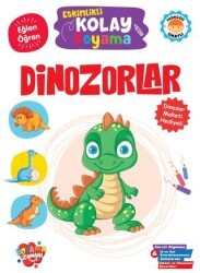 Etkinlikli Kolay Boyama – Dinozorlar - Boyama Zamanı